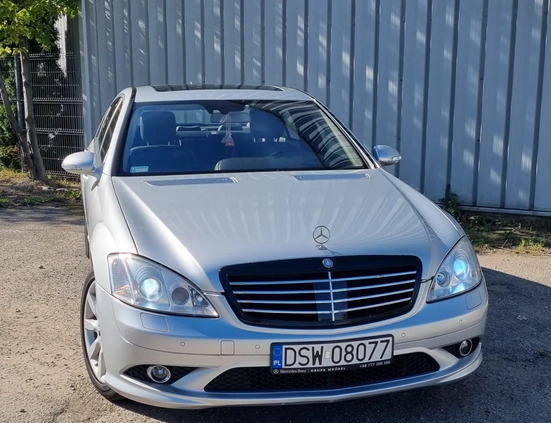 Mercedes-Benz Klasa S cena 69500 przebieg: 124321, rok produkcji 2007 z Świdnica małe 172